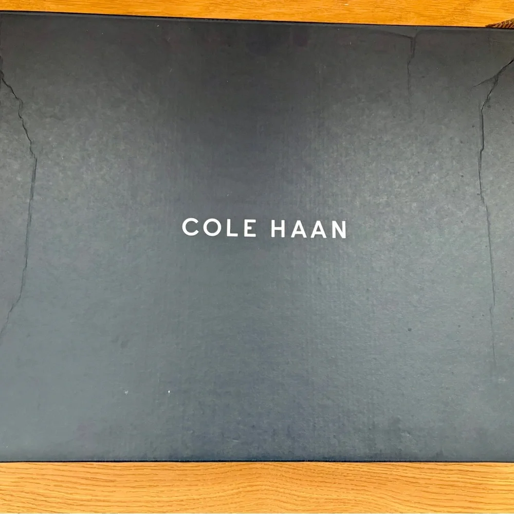 Cole Haan Brown Knee-High Leather Riding Boots - Picture 2 of 8
